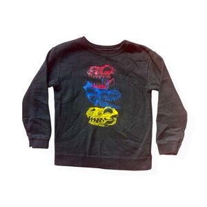 Boys Garanimals Dinosaur Graphic Sweatshirt - Black